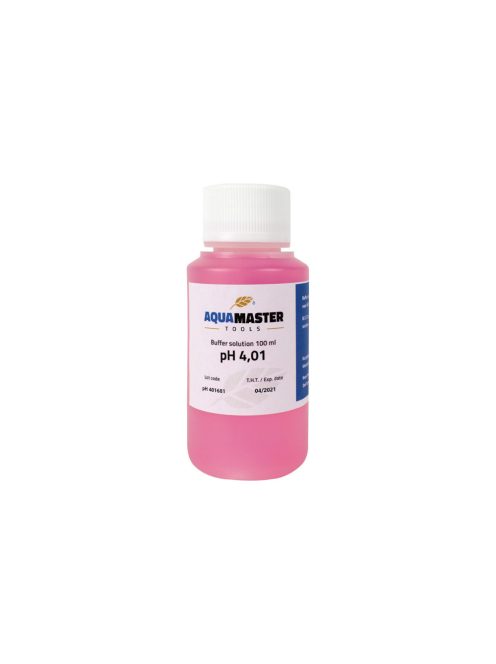 Aqua Master pH 4.01 kalibráló folyadék - 100 ml