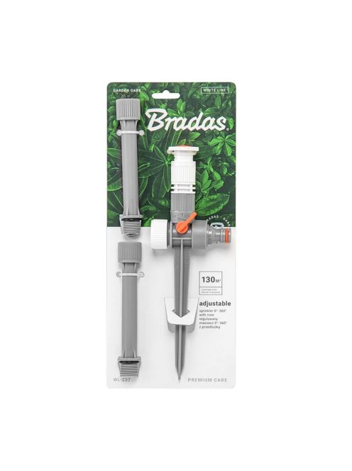 Bradas 360º-os leszúrható öntözőfej - 27cm