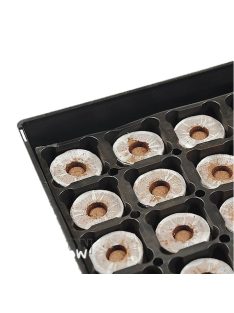 Műanyag tálca jiffy koronghoz