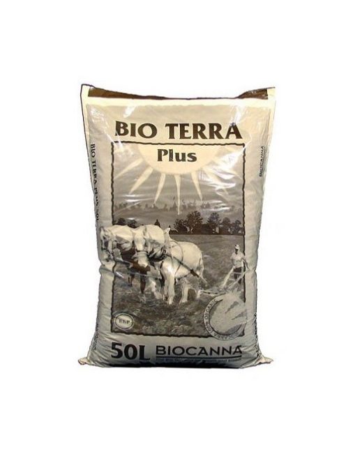 Canna Bio Terra Plus organikus táptalaj 25L-től