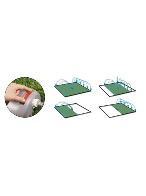 Bradas White Line oszcilláló talpas öntözőfej (WL-Z24)