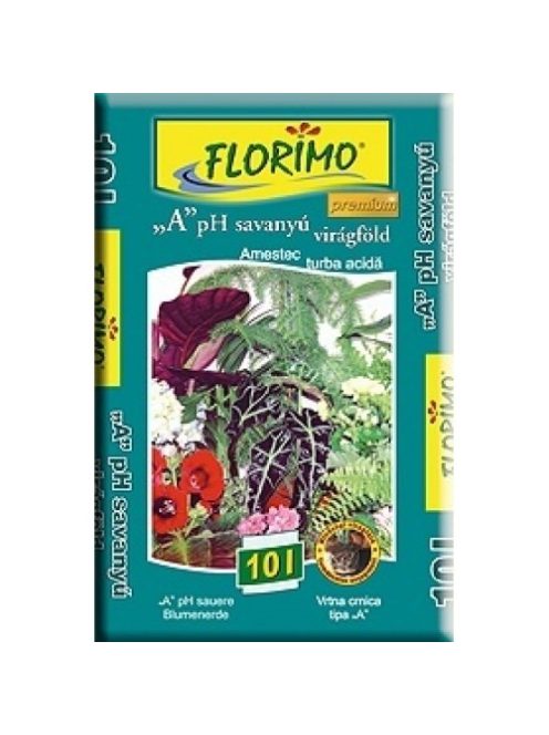 Florimo szbanövény "A" típusúvirágföld 10L
