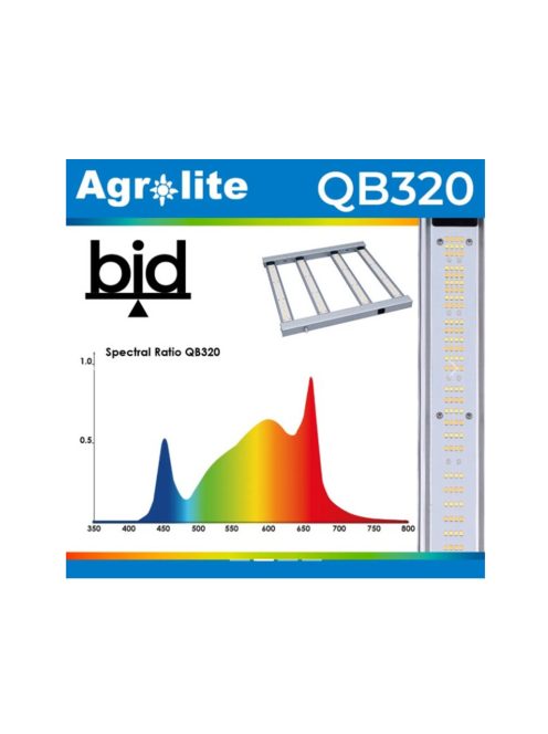 Agrolite QB BID 320W full spectrum növénynevelő lámpa