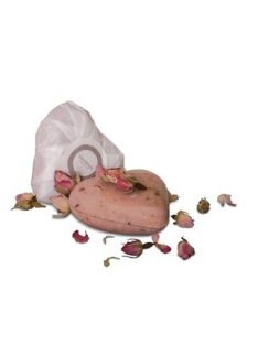 Bioemsan szív alakú rózsa sószappan