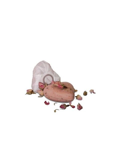Bioemsan szív alakú rózsa sószappan