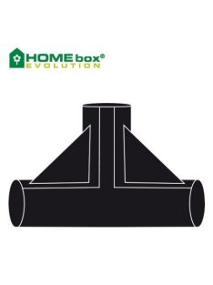 Homebox T-csatlakozó 22mm-es 2db