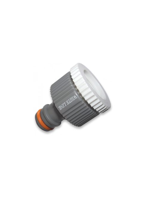 Bradas White Line műanyag csapcsatlakozó - 3/4"-1"